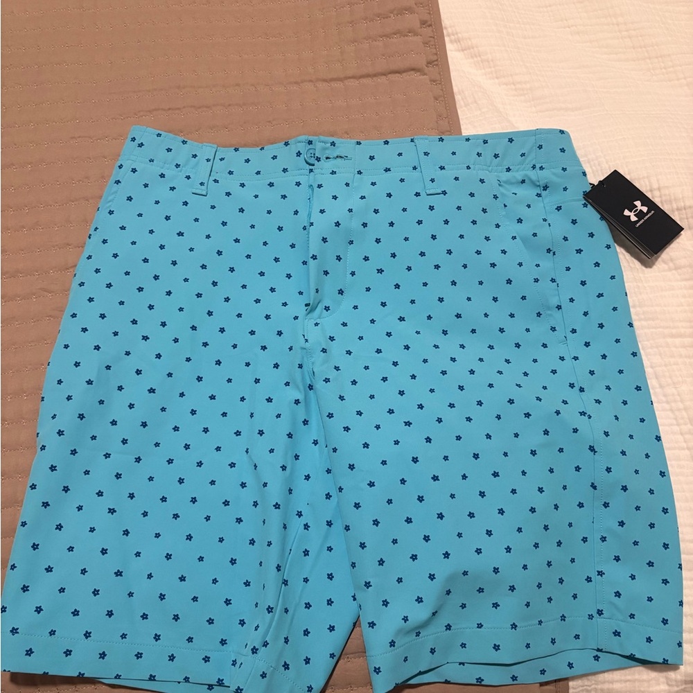 Under Armour Light Blue Athletic Shorts